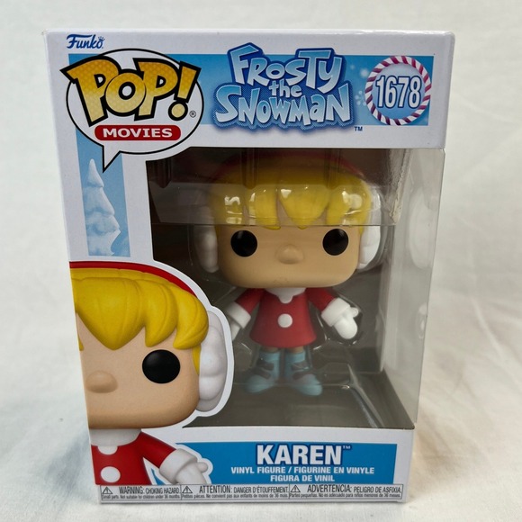 Funko Other - Funko Pop Movies Frosty the Snowman Karen 1678 Vinyl Figure NIB